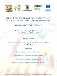 Workshop Roccamena 16 giugno